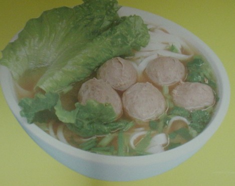 牛肉丸河粉